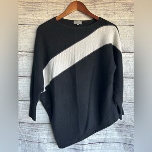 TSE x Saks Fifth Avenue 100% cashmere asymmetrical sweater size